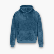 Pluche Unisex Hoodie met Comfortabele Pasvorm
