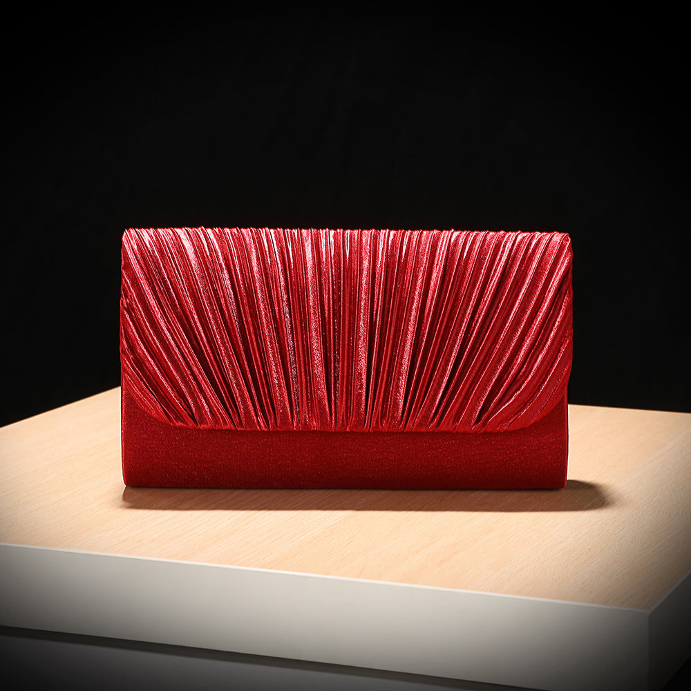 Geplooide Clutch – Elegant Dames Tasje