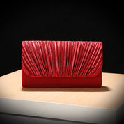 Geplooide Clutch – Elegant Dames Tasje