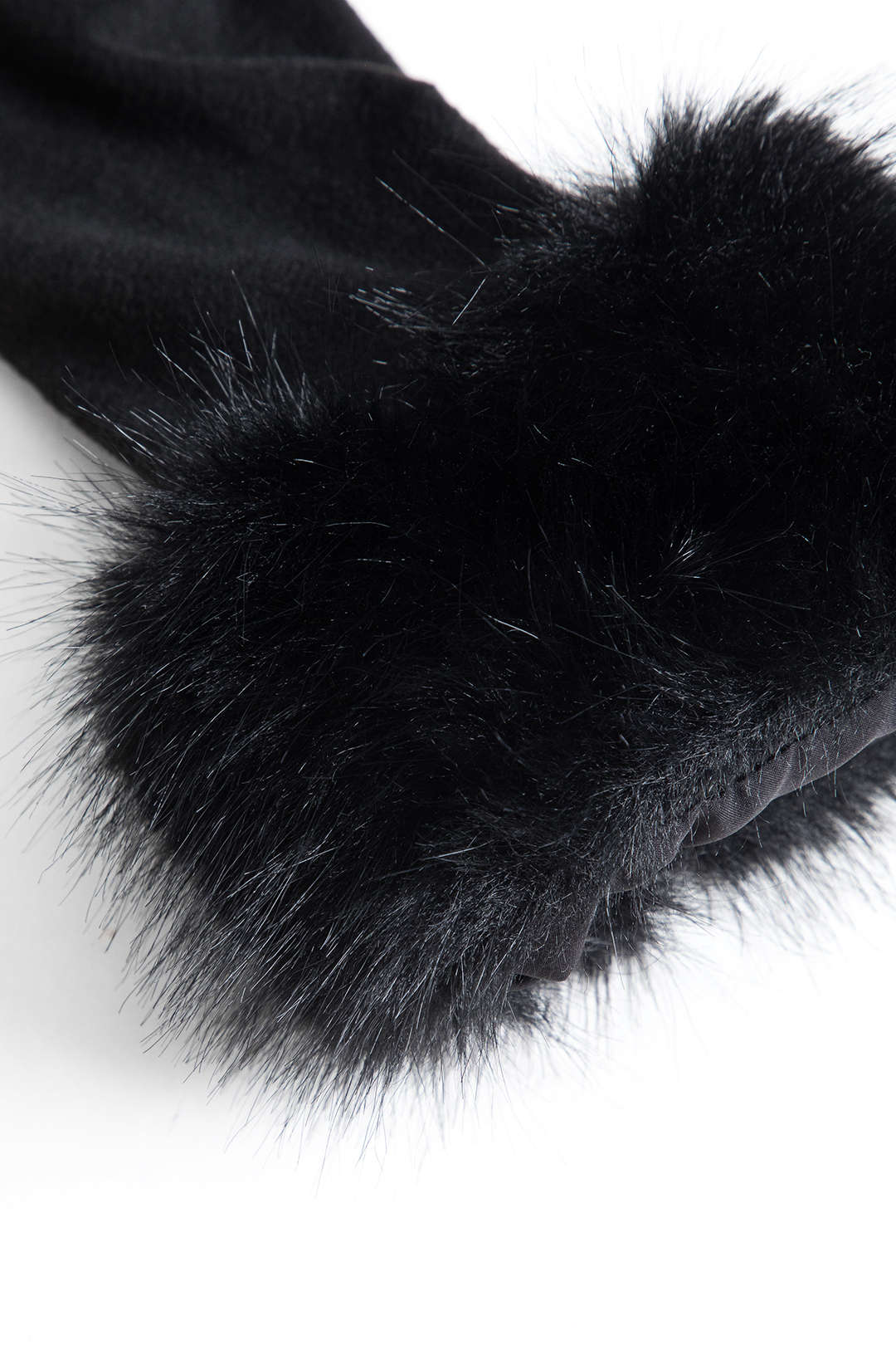 Feestelijke Gebreide Cropped Cardigan voor Dames | met Imitatiebontkraag