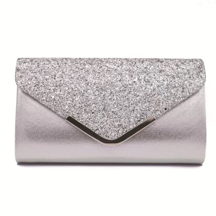 Luxe Glitter Clutch