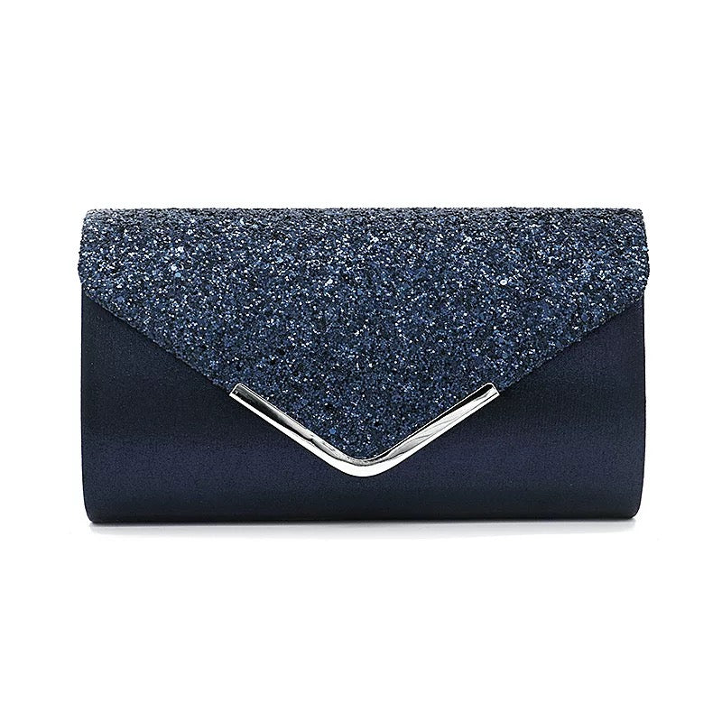 Luxe Glitter Clutch
