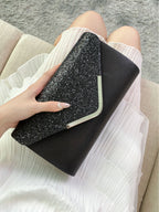 Luxe Glitter Clutch