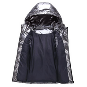 Gevoerde Shiny Bodywarmer voor Dames – Lichtgewicht Warm Gewatteerd Vest