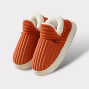 CozyCuddle Slippers Dames – Warme Pantoffels met Zacht Sherpa Fleece & Antislipzool