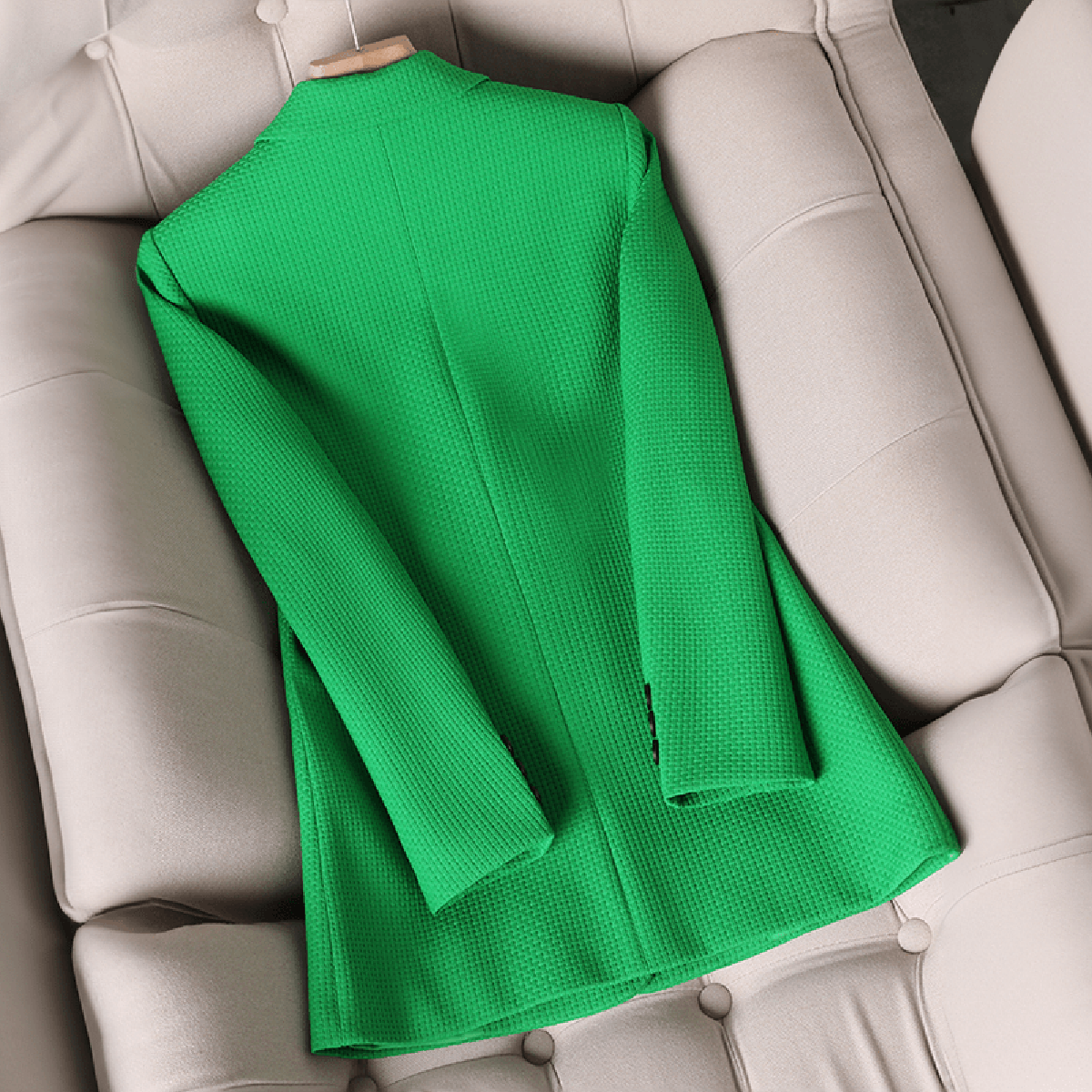 Dames Blazer met Dubbele Rij Knopen | Chique, Zakelijk