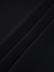 Dea Studios Gebreide Top met Puntkraag en Gouden Knopen