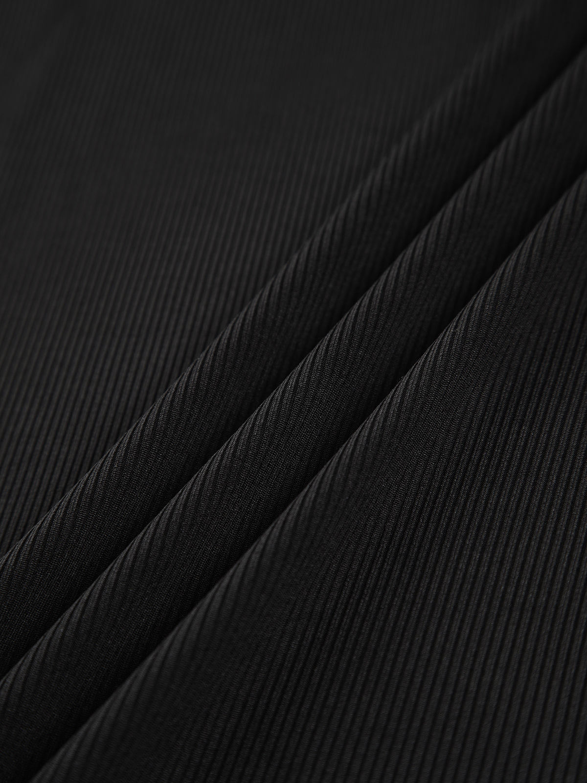 Ribgebreide Dames Top – Top Met Mock Neck En Schuine Uitsnijding