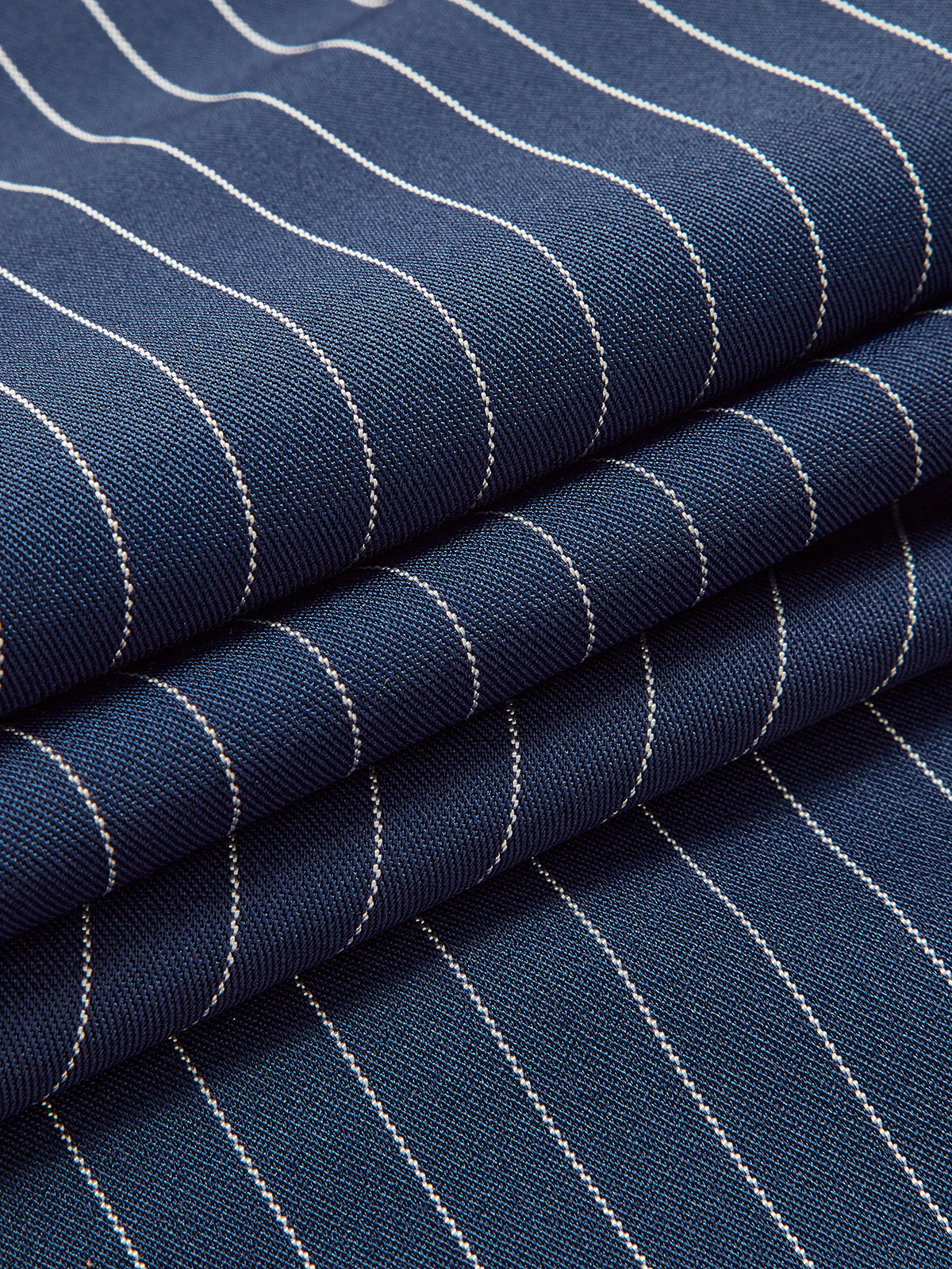 Pinstripe Wide-Leg Broek voor Dames – Elegante Hoog Taille Plooibroek met Streepprint