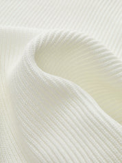 Gebreide Dames Top – Top Met Vierkante Hals En Klokmouwen