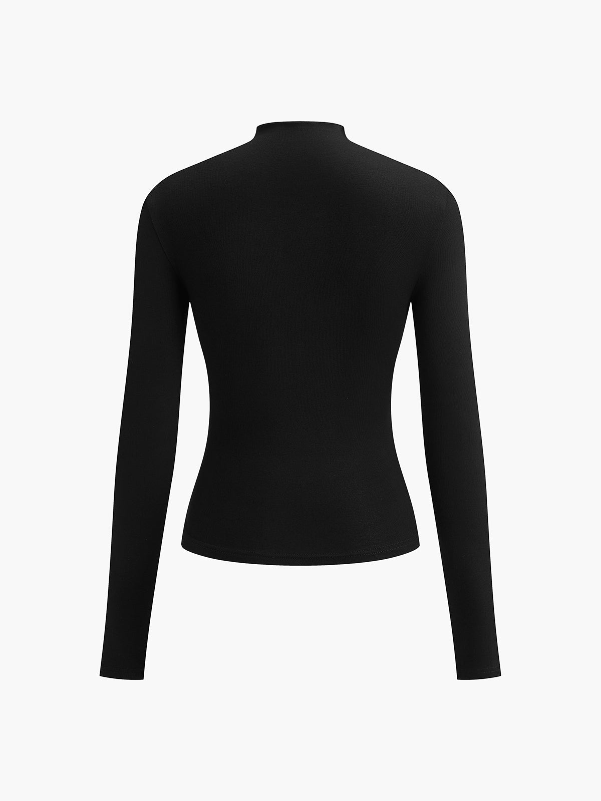 Draping Jersey Top voor Dames – Elegante Getailleerde Top