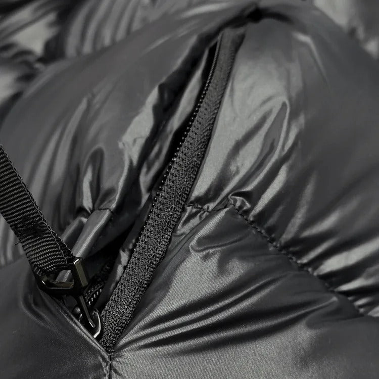 Dames Puffer Winterjas – Waterdichte Gewatteerde Jas met Warme Donsvulling voor Regen en Sneeuw