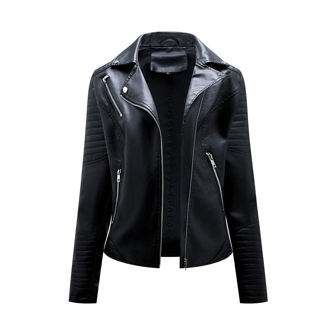 Biker Jack voor Dames – Stoer Leren Jack in Tijdloze Biker Style