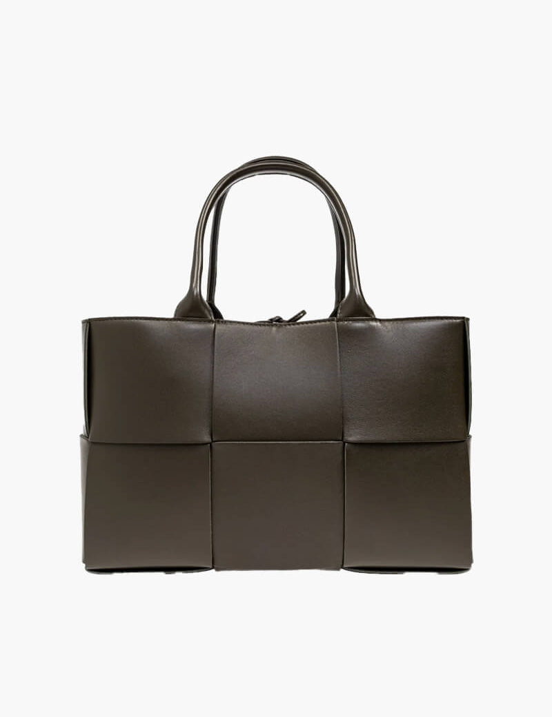 CALORA_ Cavalleri | Geweven Vegan Lederen Handtas