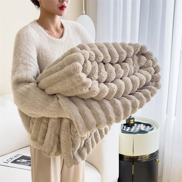 FluffyDreams Luxe Deken – Superzacht, Warm en Stijlvol
