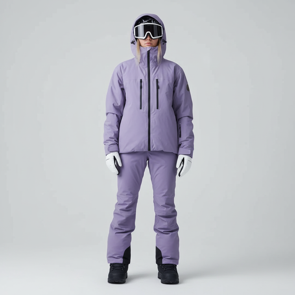 Unisex Ski Jas – Waterdichte Warm Gewatteerde Outdoor Winterjas