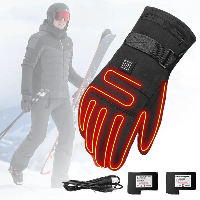 Elektrisch Verwarmde Handschoenen – Waterdichte Unisex Winterhandschoenen