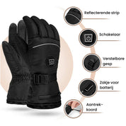 Elektrisch Verwarmde Handschoenen – Waterdichte Unisex Winterhandschoenen