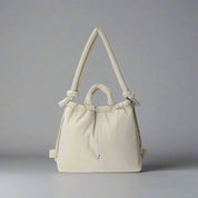 Emilia | Unieke Puffer Handtas - Beige - #Calora#