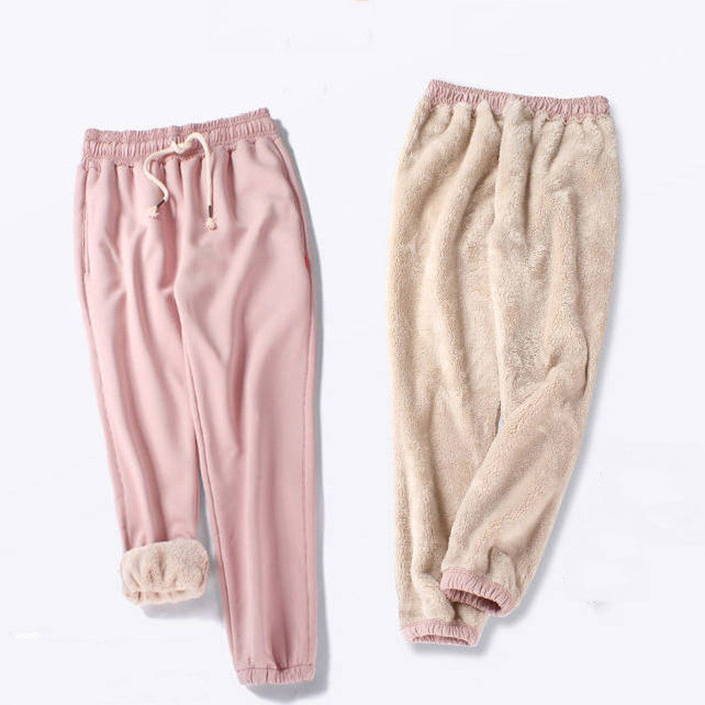 Relaxte Joggingbroek voor Dames met Fleece Voering