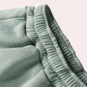 Katoenmix Jogging Dames Set met Halve Rits | Zacht Katoen