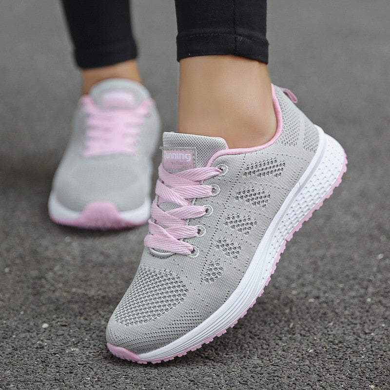 Ergonomische Dames Sneakers – Ademend Lichtgewicht Comfortschoenen voor Dagelijks Gebruik
