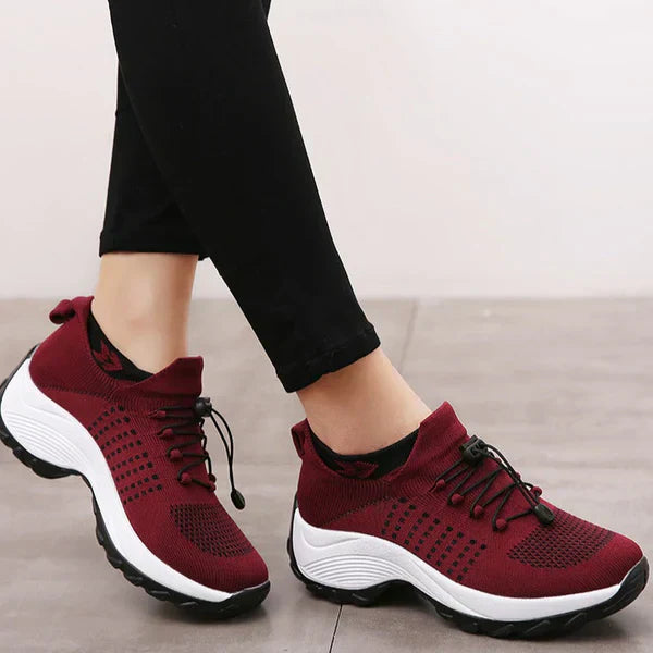 Ademende Sneakers voor Dames – Lichtgewicht Comfortabele Sportsneakers