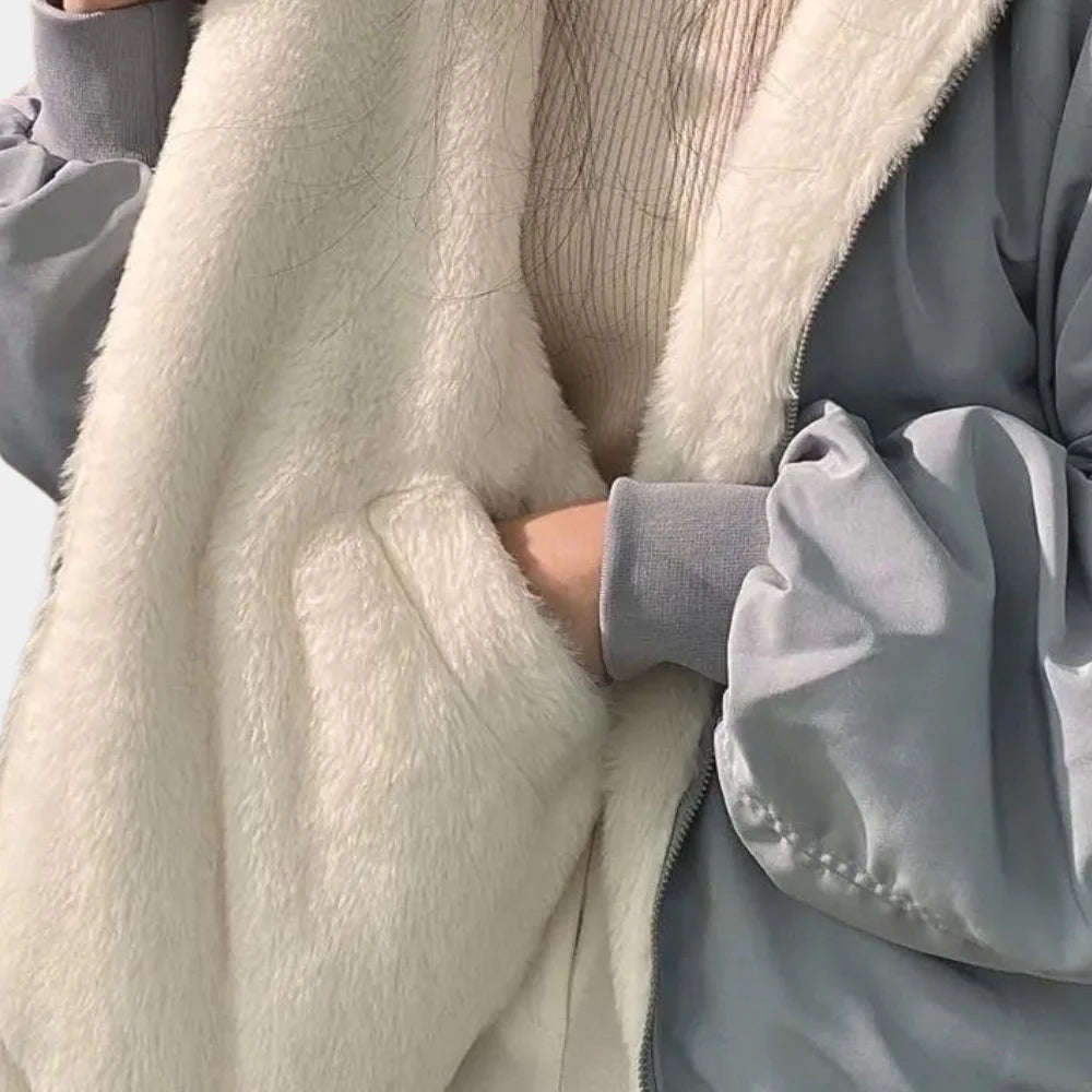 Oversized Winterjas Dames – Comfortabele en Warme Jas met Losse Pasvorm