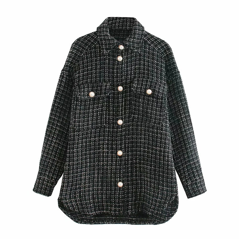 Oversized Shirtjack voor Dames – Casual Layering