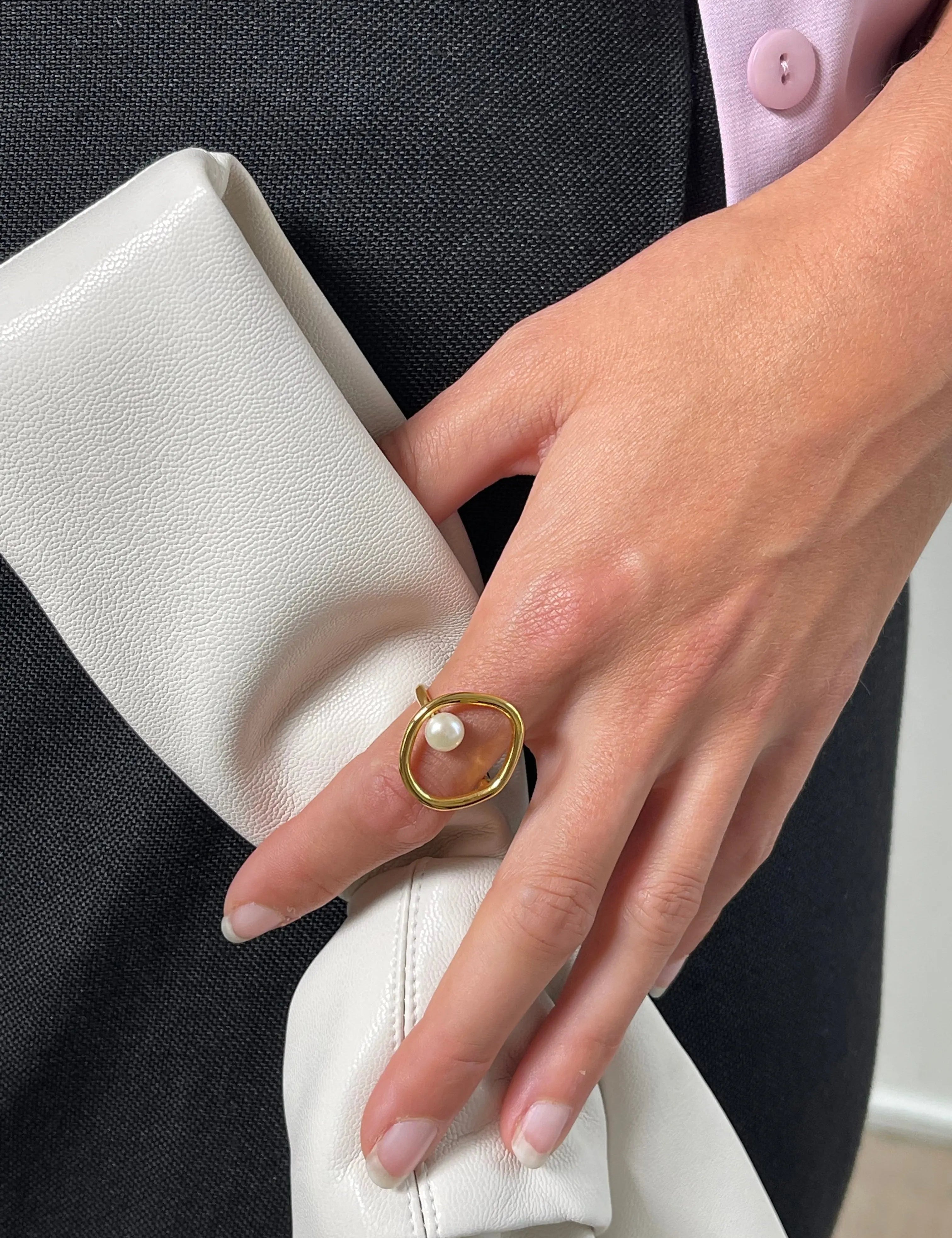 Zendoo | Ovaler Goldring Zendoo.de