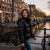 Dames Pufferjas met Capuchon – Licht & Warm