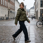 Dames Pufferjas met Capuchon – Licht & Warm