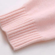 Knit Pullover - Viscose Blend Ribbed Texture And Shaped Fit