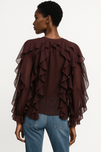 Dea Studios Blouse met Ruches