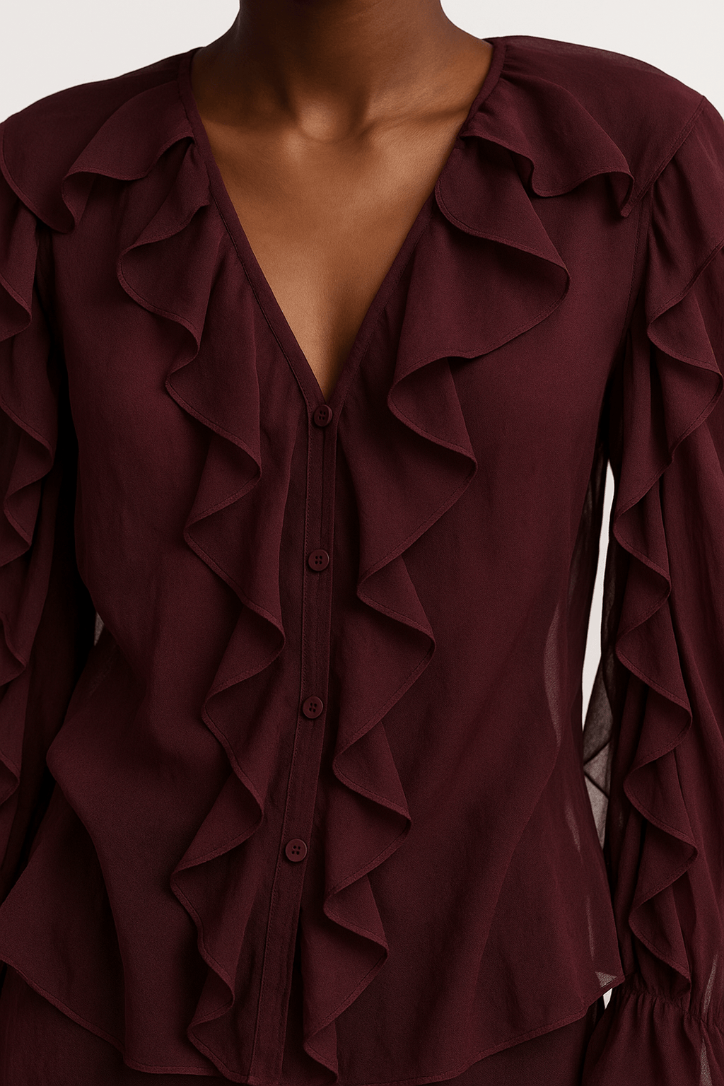 Dea Studios Blouse met Ruches