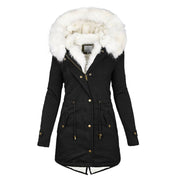 Parka voor Dames met Bontkraag – Warme Winterjas met Luxe Voering & Bescherming