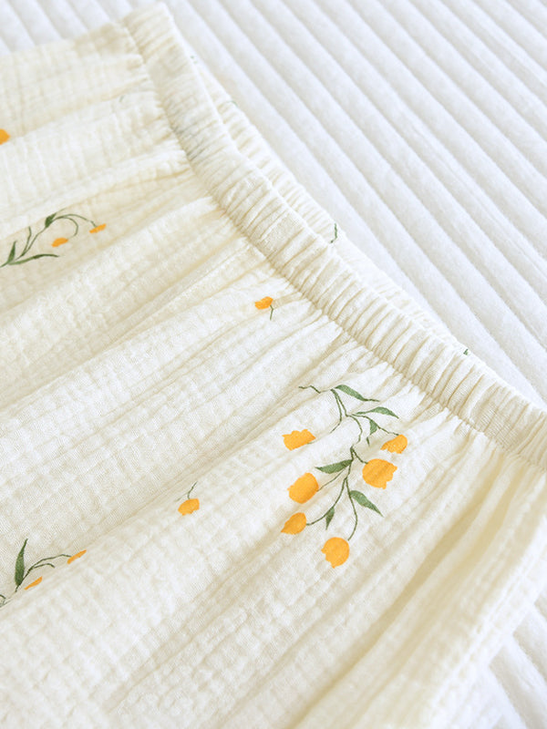 Aggy Katoenen Pyjamaset met Fruitprint