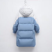 Elegante Dames Parka met Patroon en Moderne Uitstraling