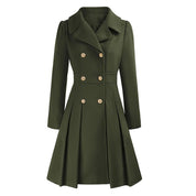 Getailleerde Trenchcoat voor Dames – Elegante Lange Jas met Klassieke Pasvorm