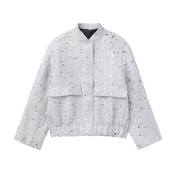 Dames Pailletten Tweed Jasje – Ademend & Comfortabel