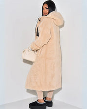 Dames Omkeerbare Winterjas – Dubbelzijdig Design met Flatterende Pasvorm