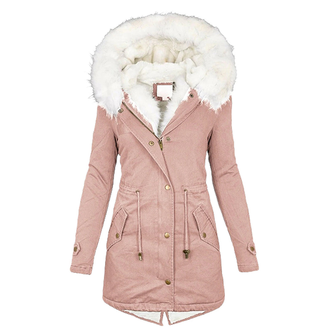 Parka voor Dames met Bontkraag – Warme Winterjas met Luxe Voering & Bescherming