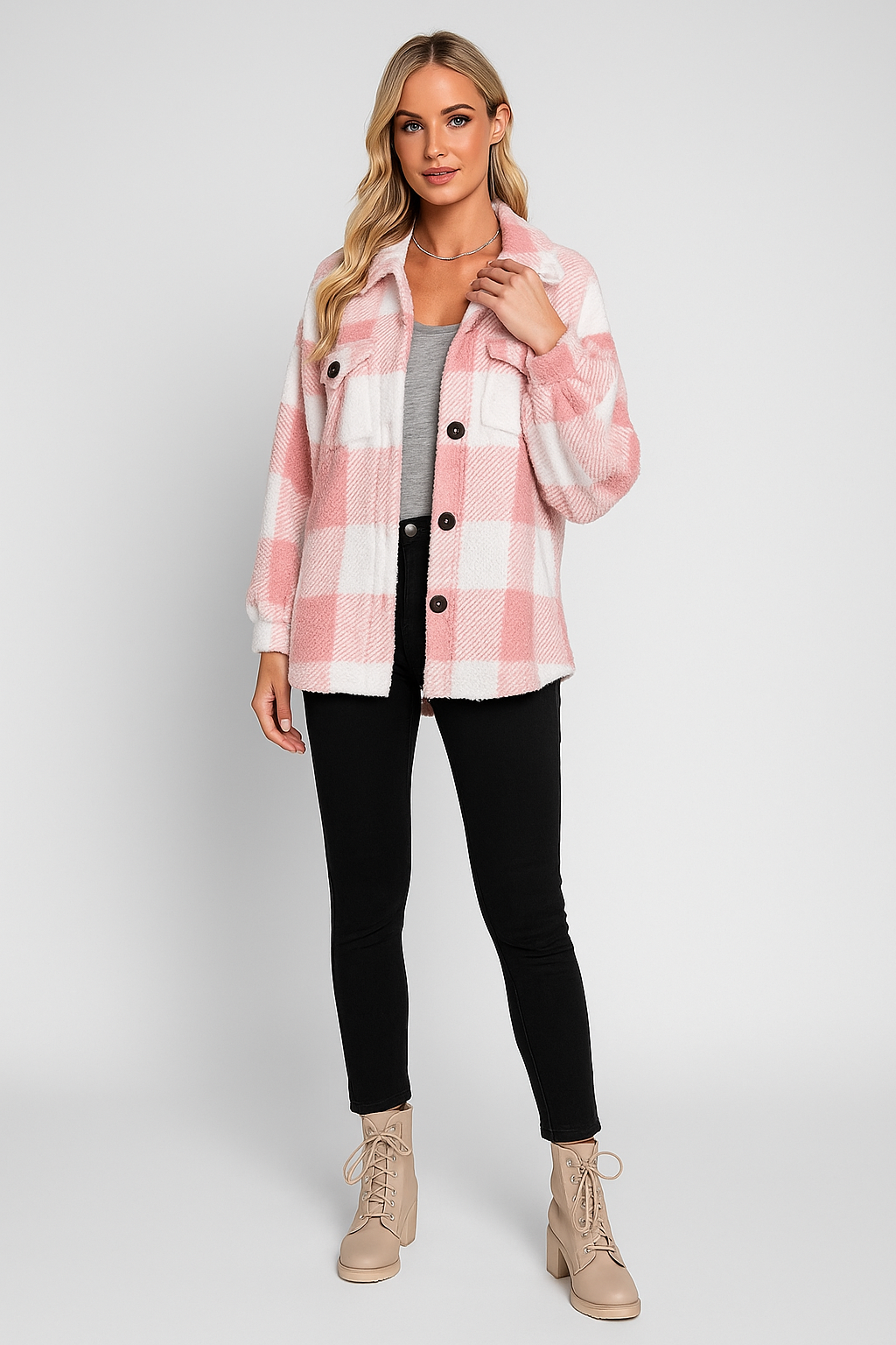 Pluche Winterjas Dames