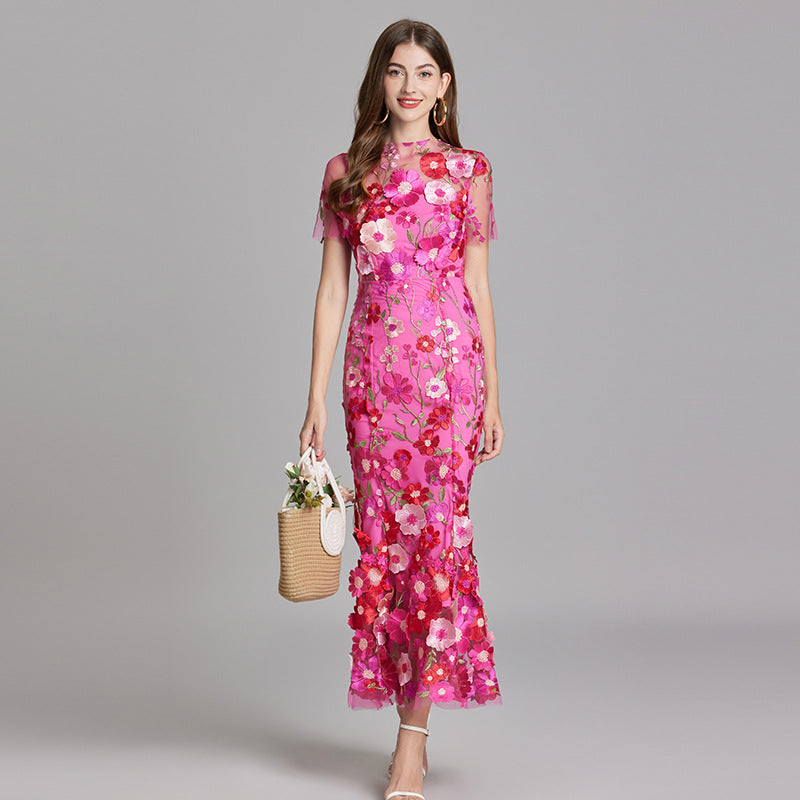 Maxi Jurk met Bloemenprint voor Dames – Elegante Zomerjurk met Floral Design