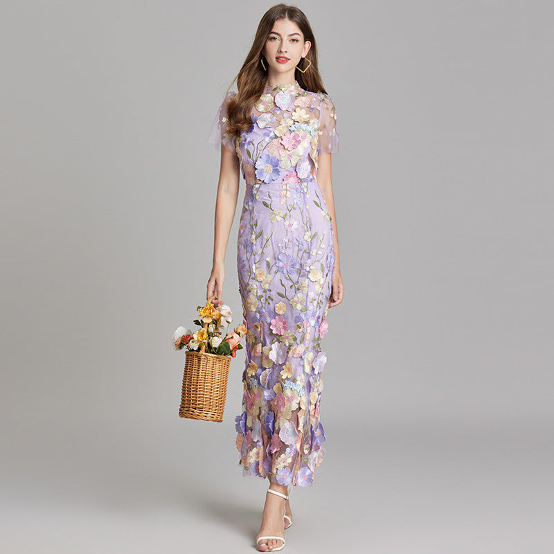 Maxi Jurk met Bloemenprint voor Dames – Elegante Zomerjurk met Floral Design