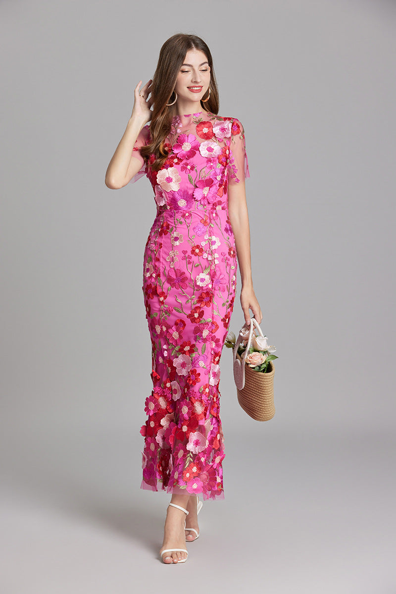 Maxi Jurk met Bloemenprint voor Dames – Elegante Zomerjurk met Floral Design