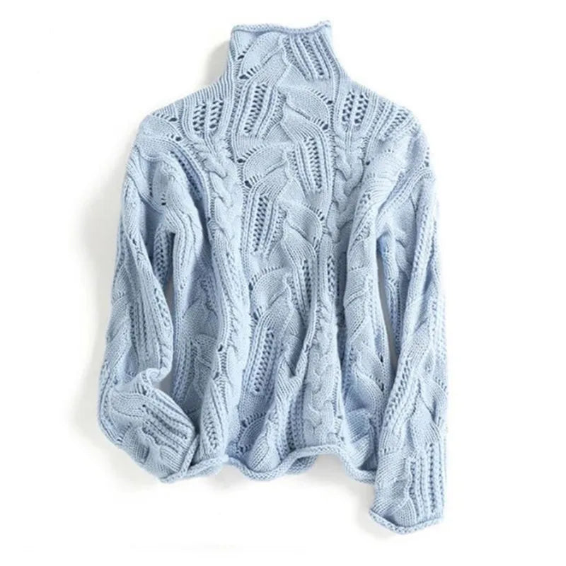 Gebreide Coltrui voor Dames – Warme Zachte Coltrui met Comfortabele Pasvorm