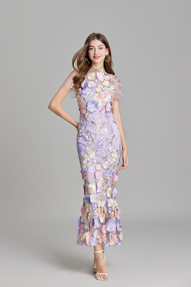 Maxi Jurk met Bloemenprint voor Dames – Elegante Zomerjurk met Floral Design