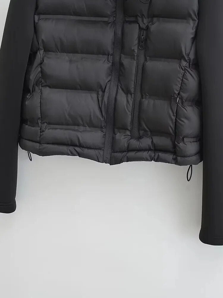 Dea Studios Cropped Puffer Jas