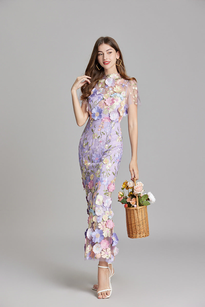 Maxi Jurk met Bloemenprint voor Dames – Elegante Zomerjurk met Floral Design